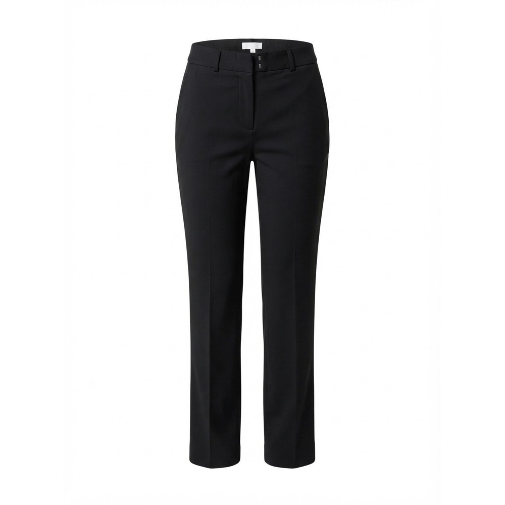 Dress Pants Womens Size 6 Black Straight Leg Office Formal Trousers Good
